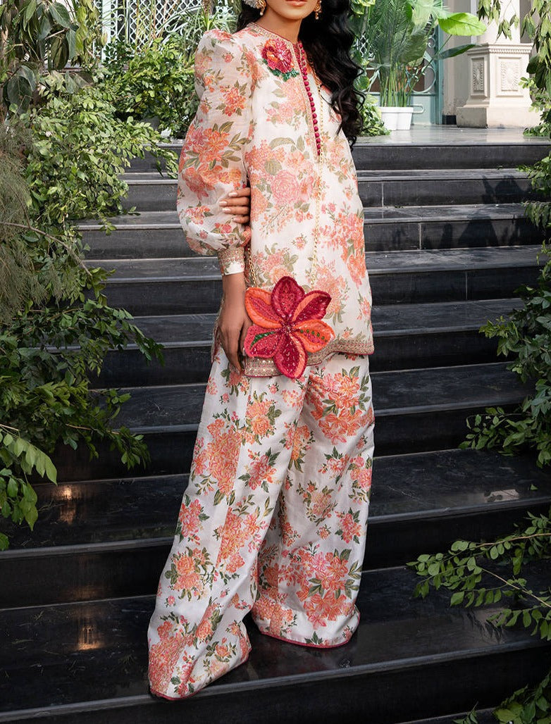 SMT S720 -Digital Printed 2pc lawn dress