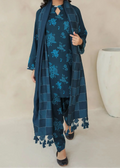 SMT W839 - Digital Printed 3pc Karandi Dress With Digital Printed Karandi Shawl.