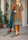 SMT S1040-Digital Printed 3pc Lawn Dress with Digital Printed Lawn Dupatta.