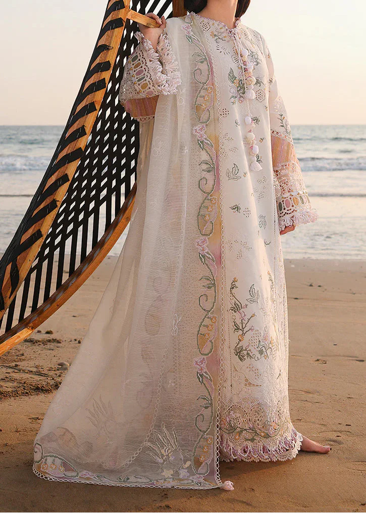 Grace S1504 - Embroidered 3pc CHIKANKARI Lawn Dress With Printed Lawn Dupatta.