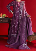 SMT Z-(W864) - Stitched Embroidered Sequence 3pc Marina Dress With Embroidered Sequence Chiffon Dupatta.