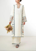 SMT S874-Embroidered 2PC Lawn Dress.
