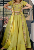 SMT W283- Embroidered 2pc Kataan Silk dress