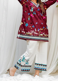 SMT W948- Digital Printed 2pc Karandi Dress.