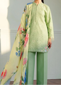 SMT S1288-Embroidered 3pc CHIKANKARI Lawn Dress With Printed Munar Dupatta.