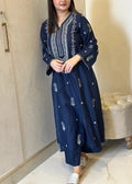 SMT W473- Embroidered 2Pc marina Dress.