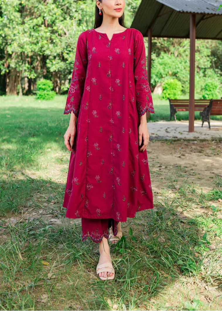 SMT W628- Embroidered 2Pc marina Dress.