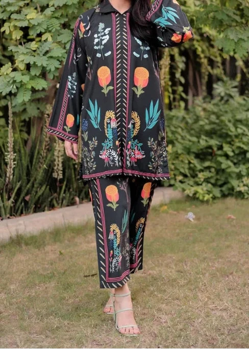 SMT W960- Digital Printed 2pc Karandi Dress.