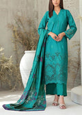 SMT S968-Embroidered 3PC CHIKANKARI Lawn Dress With Printed Munar Dupatta.