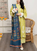 SMT S837-Embroidered 3PC Lawn with Printed Munar Dupatta.