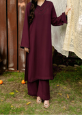 C-S 047- STITCHED 2PC LAWN CO-ORD SET.