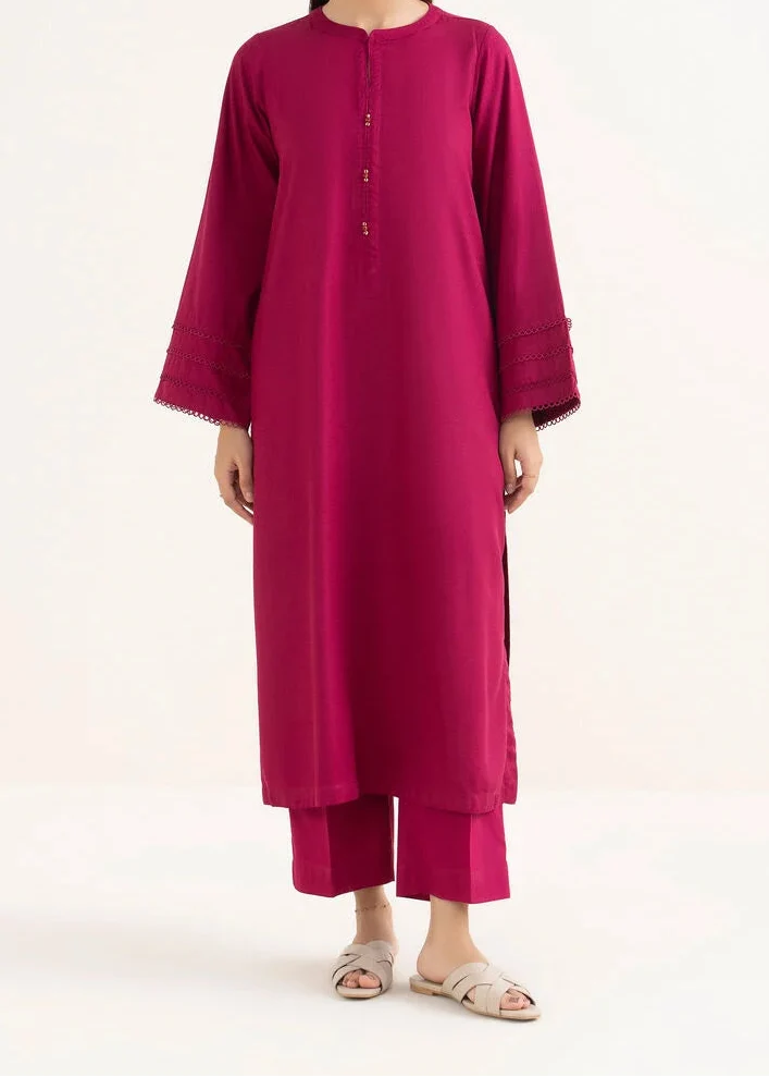 C-S 003- STITCHED 2PC DHANAK CO-ORD SET.