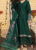 SMT S1230-Embroidered 3pc CHIKANKARI Lawn Dress With Printed Munar Dupatta.