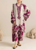 SMT S1103-Digital Printed 3pc Lawn Dress with Digital Printed Silk Dupatta.