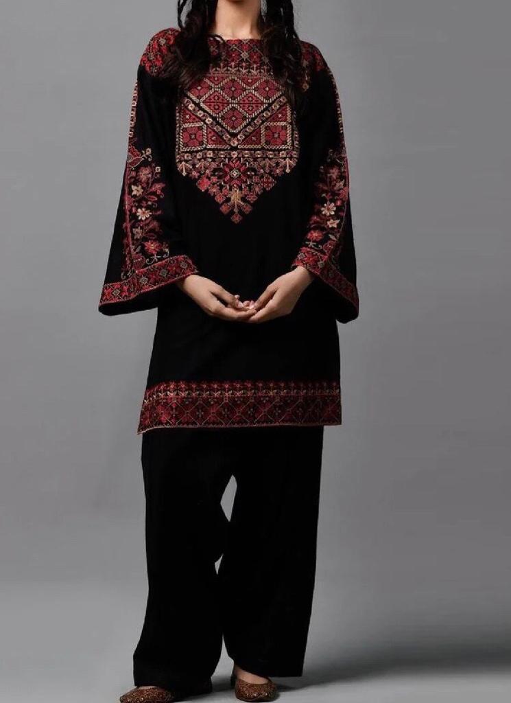 SMT W176-Embroidered 2pc marina dress