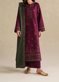 SMT S1342-Embroidered 3pc Lawn Dress With Printed Lawn Dupatta.