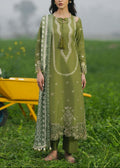 SMT S964-Embroidered 3PC Lawn Dress With Printed Munar Dupatta.