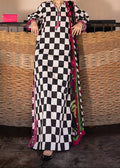 Grace S1352 - Printed & Embroidered 3pc Lawn Dress With Embroidered  Sequence Chiffon Dupatta.
