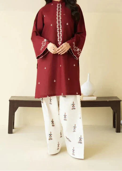 SMT Z-(W851) - Stitched Embroidered 2pc Marina Dress