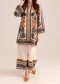 SMT W966- Digital Printed 2pc Karandi Dress.