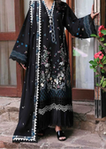 SMT W787-Embroidered 3pc Marina Dress With Embroidered Marina Shawl.