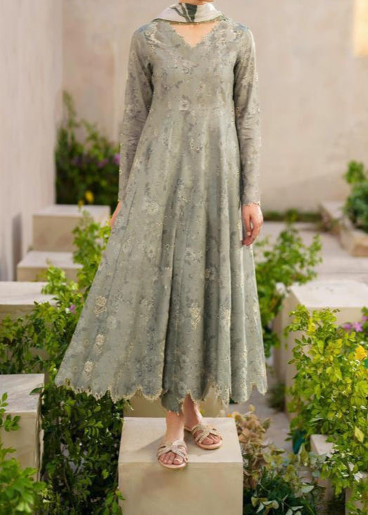 SMT S984-Digital Printed 3pc Lawn Dress with Digital Printed Lawn Dupatta.