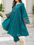 SMT W683- Embroidered 2pc Khaddar dress