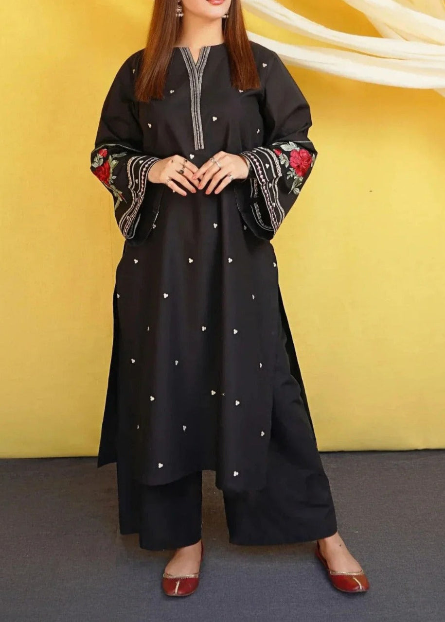 SMT W625- Embroidered 2Pc marina Dress.