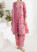 SMT W866 - Digital Printed 3pc Karandi Dress With Digital Printed Karandi Shawl.