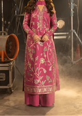 SMT W977-Embroidered 3pc Marina Dress With Dyed Chiffon Dupatta.