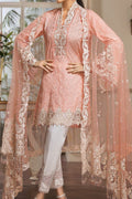SMT S816-Embroidered 2pc lawn chickan dress