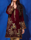 SMT W72 - Embroidered Velvet Shirt.