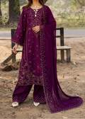 Grace S1508 - Embroidered 3pc Lawn Dress With Embroidered Chiffon Dupatta.