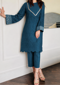 SMT S1526 -Embroidered 2pc lawn dress.