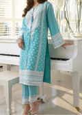 SMT S1527 -Embroidered 2pc lawn dress.