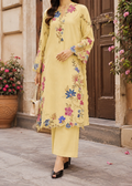 SMT S1500 - Embroidered 3pc CHIKANKARI Lawn Dress With Printed Lawn Dupatta.