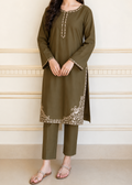 SMT W1022-Embroidered 2pc Marina Dress.