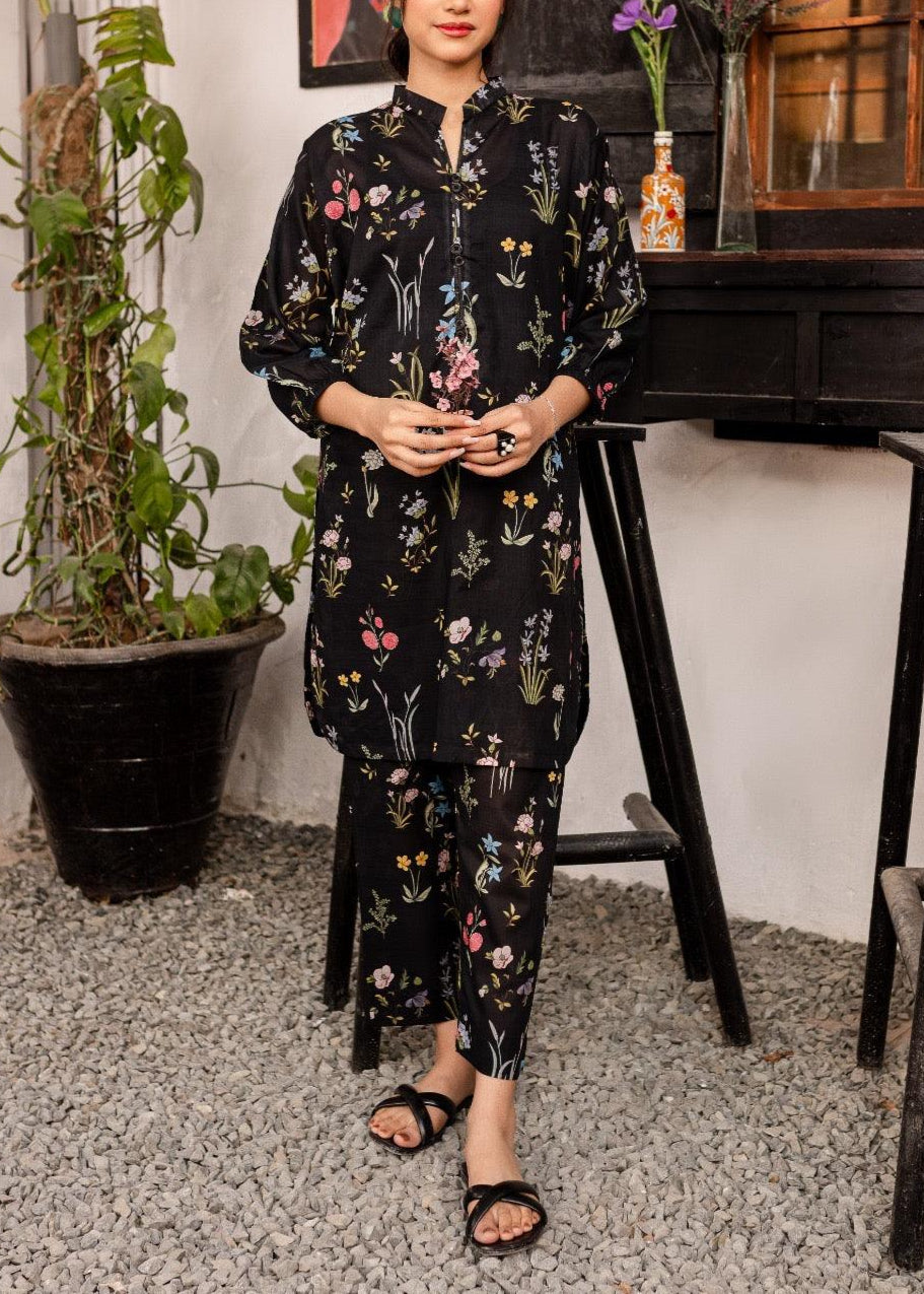 SMT W612-Printed 2pc Karandi Dress