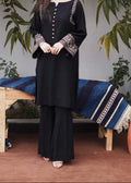 SMT W679- Embroidered 2pc Linen dress