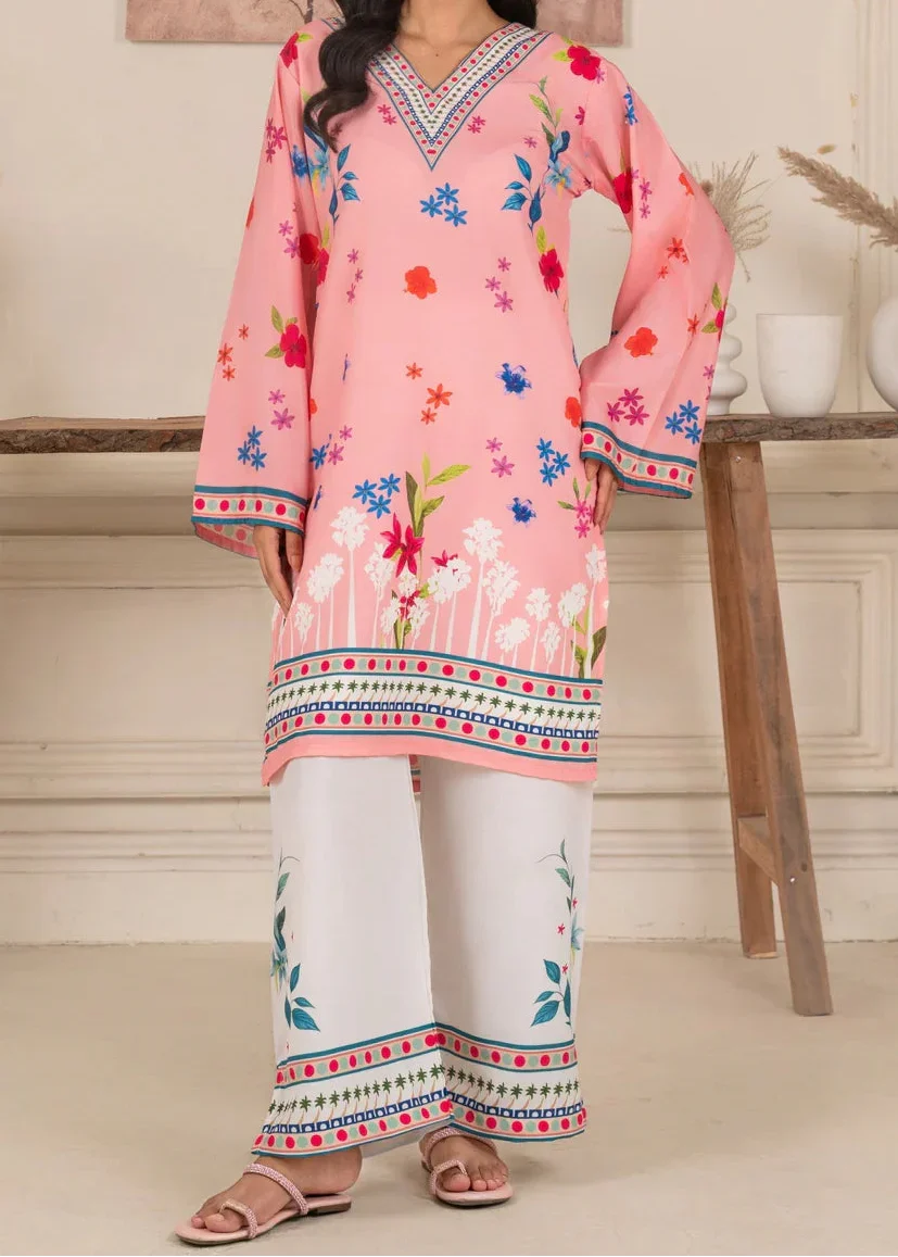 SMT W958- Digital Printed 2pc Karandi Dress.