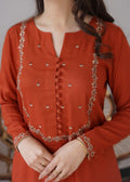 SMT S248-Embroided 2pc lawn dress