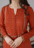 SMT Z-(W146)- Stitched Embroidered 2Pc Marina Dress.