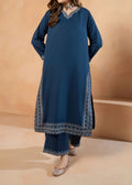 SMT W446-Embroidered 2pc khaddar dress