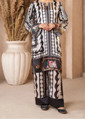 SMT W722 - Digital Printed 3pc Silk dress With Digital Printed Silk dupatta.