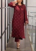 SMT W484-Embroidered 2pc karandi dress.