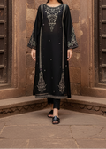 SMT W309- Embroidered 2pc Linen dress