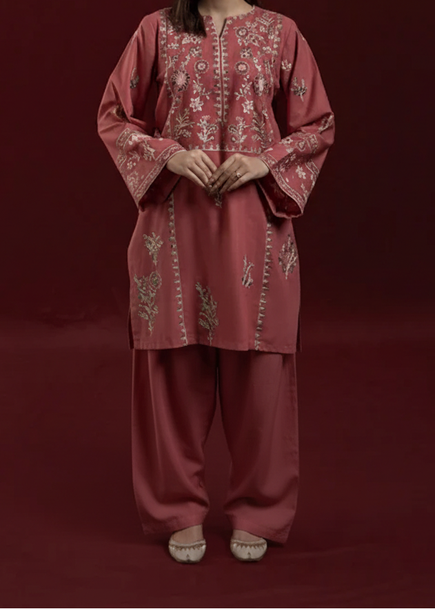 SMT S1311-Embroidered 2pc Lawn Dress.