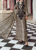SMT W940 - Embroidered & Digital Printed 3pc Silk Dress With Digital Printed Silk Dupatta.