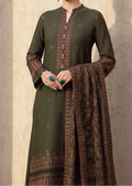 SMT W124 -Embroidered 3pc marina dress with Embroidered marina shawl.