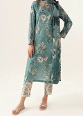 SMT W808 - Digital Printed 3pc Karandi Dress With Digital Printed Karandi Shawl.